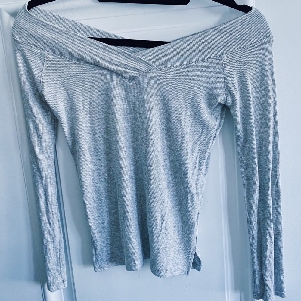 Lulu’s off the shoulder long sleeve